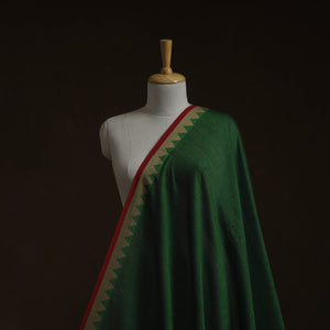 Dharwad cotton fabric with border 31 - handcrafted