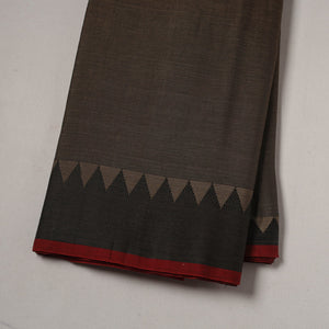 Dharwad cotton fabric with border 32 - handcrafted