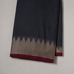 Dharwad cotton fabric with border 33 - handcrafted