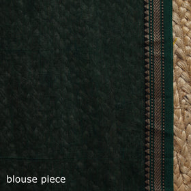 Dharwad cotton saree with border 02 - handcrafted