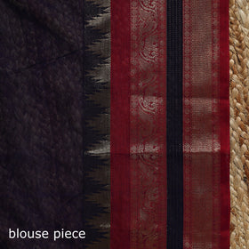 Dharwad cotton saree with border 18 - handcrafted