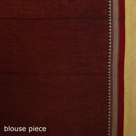 Dharwad cotton saree with border 19 - handcrafted