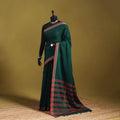 Dharwad cotton saree with border 21 - handcrafted