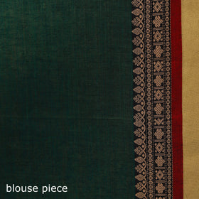 Dharwad cotton saree with border 21 - handcrafted