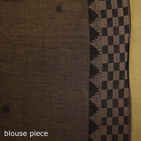 Dharwad cotton saree with border 27 - handcrafted