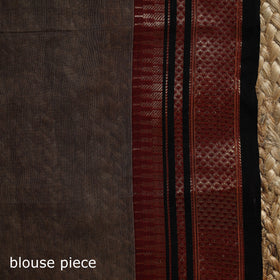 Dharwad cotton saree with border 27 - handcrafted