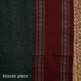 Dharwad cotton saree with border 28 - handcrafted