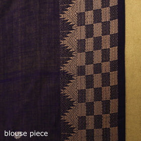 Dharwad cotton saree with border 29 - handcrafted