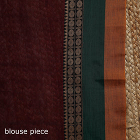 Dharwad cotton saree with border 30 - handcrafted