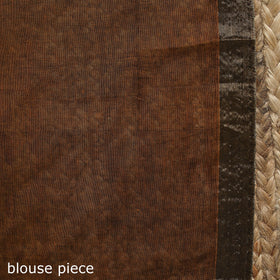 Dharwad cotton saree with border 34 - handcrafted