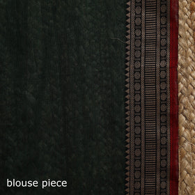 Dharwad cotton saree with border 37 - handcrafted