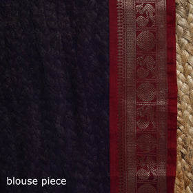 Dharwad cotton saree with border 42 - handcrafted