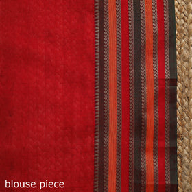 Dharwad cotton saree with border 45 - handcrafted