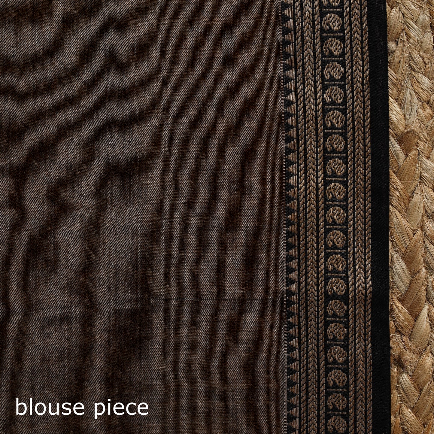 Dharwad cotton saree with border 45 - handcrafted