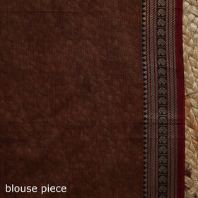 Dharwad cotton saree with border 49 - handcrafted