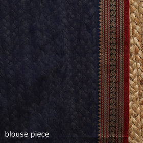 Dharwad cotton saree with border 51 - handcrafted