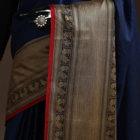 Dharwad cotton saree with border 55 - handcrafted