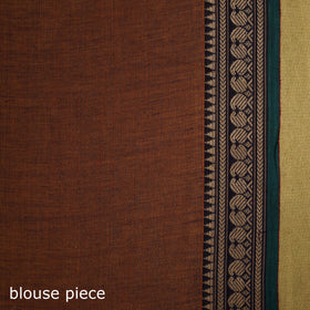 Dharwad cotton saree with border 59 - handcrafted