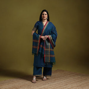 Dharwad cotton suit set with dupatta for women 06