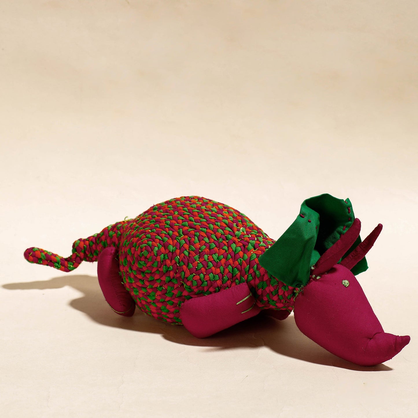  Crocodile - Handmade Stuffed Toy by Dastkar Ranthambhore 