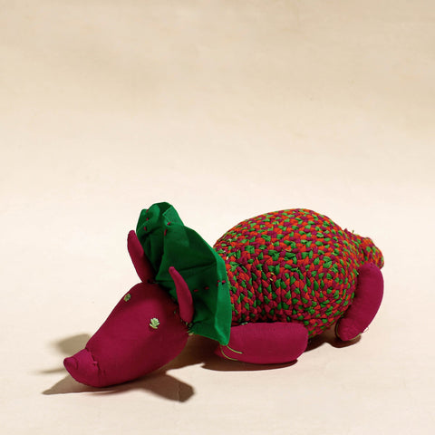  Crocodile - Handmade Stuffed Toy by Dastkar Ranthambhore 