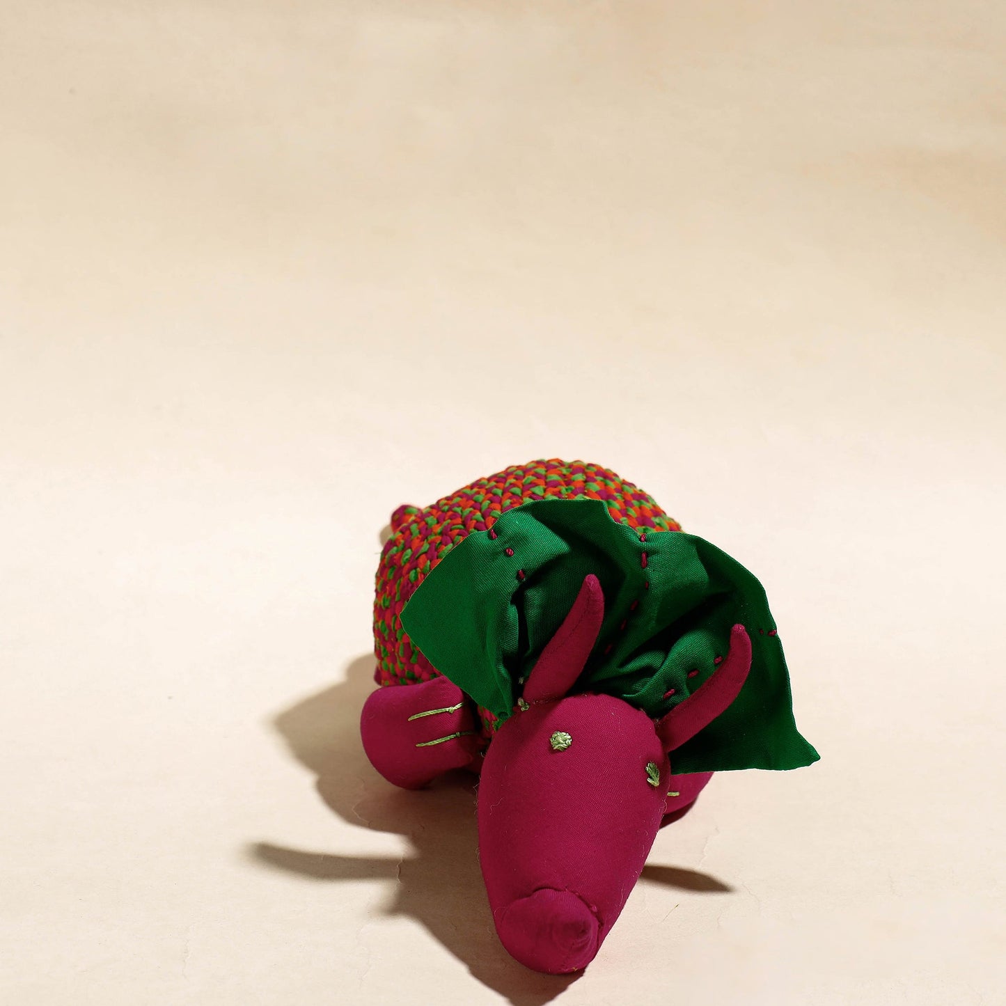  Crocodile - Handmade Stuffed Toy by Dastkar Ranthambhore 