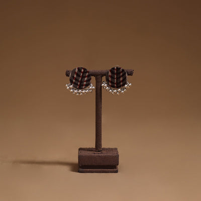 Disha ghungroo work fabart handmade earrings - handcrafted