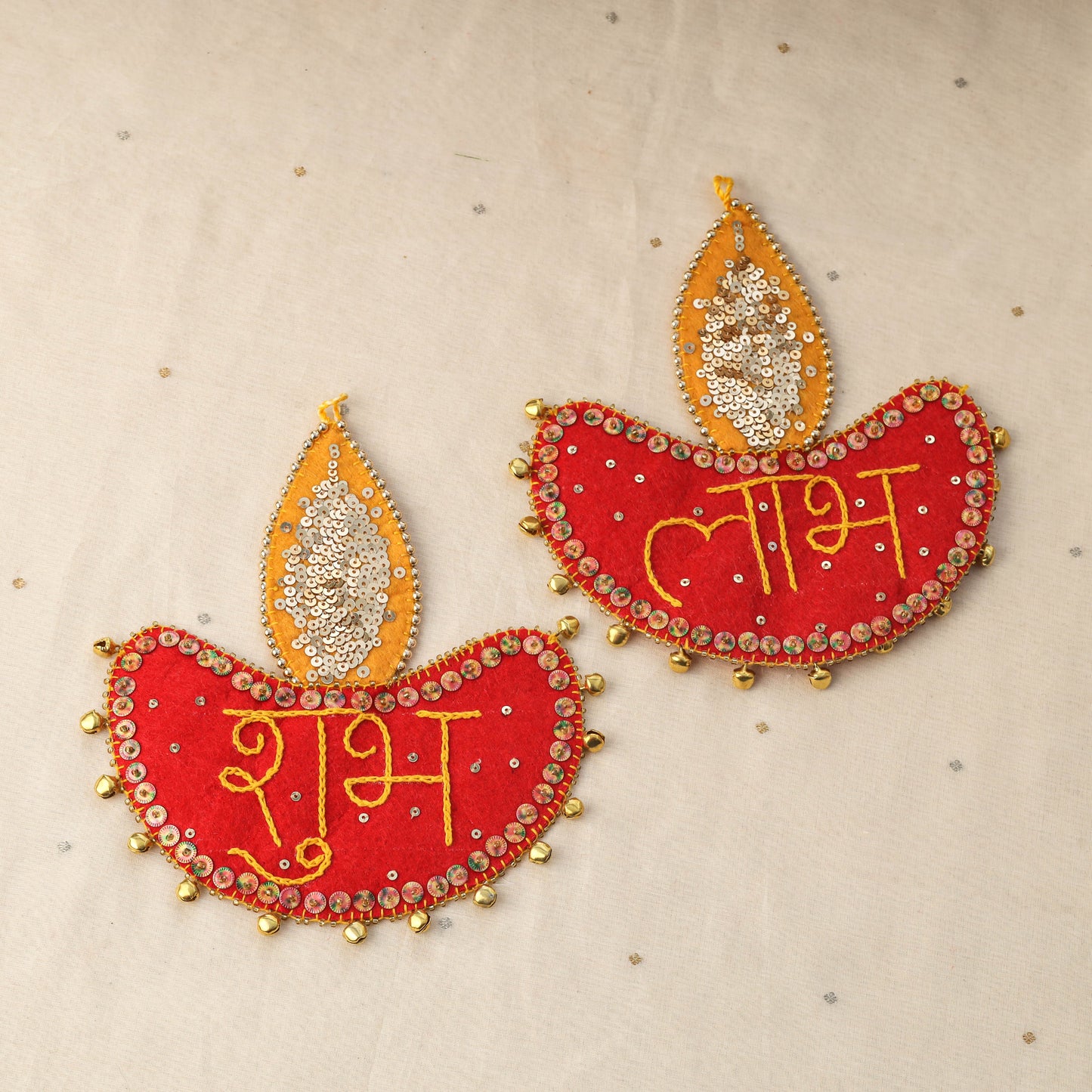 Diwali gift hamper - festive bamboo hanging & tealight