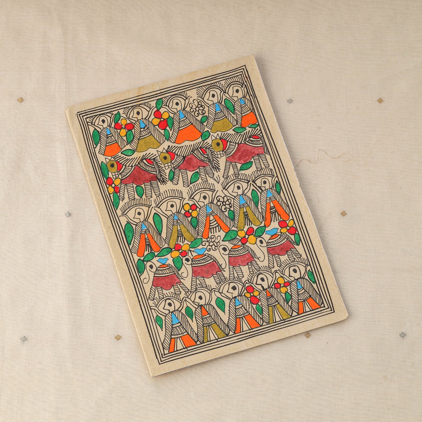 Diwali gift hamper - festive bamboo tealight candle holder