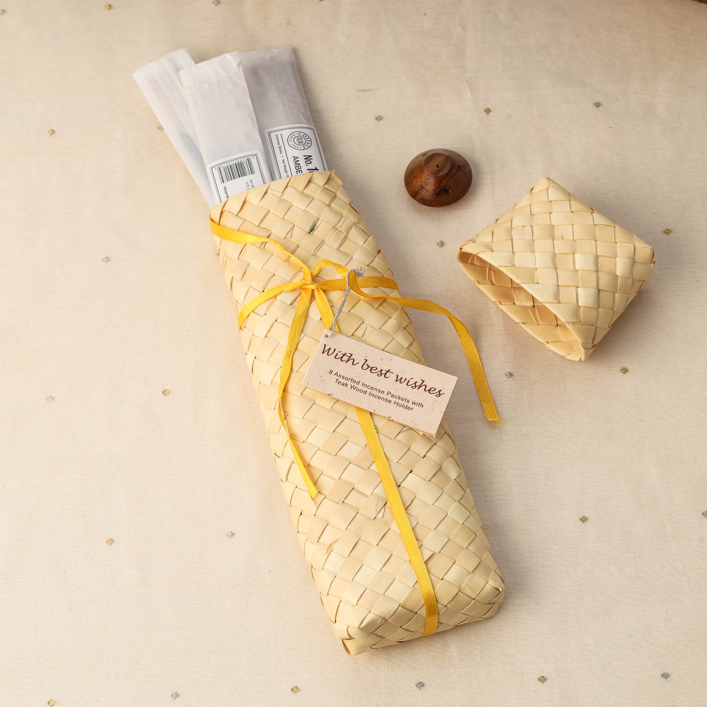 Diwali gift hamper - festive hand embroidery stole