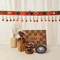 Diwali gift hamper - festive kutch embroidery toran