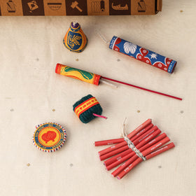 Diwali gift hamper - festive plantable seed crackers