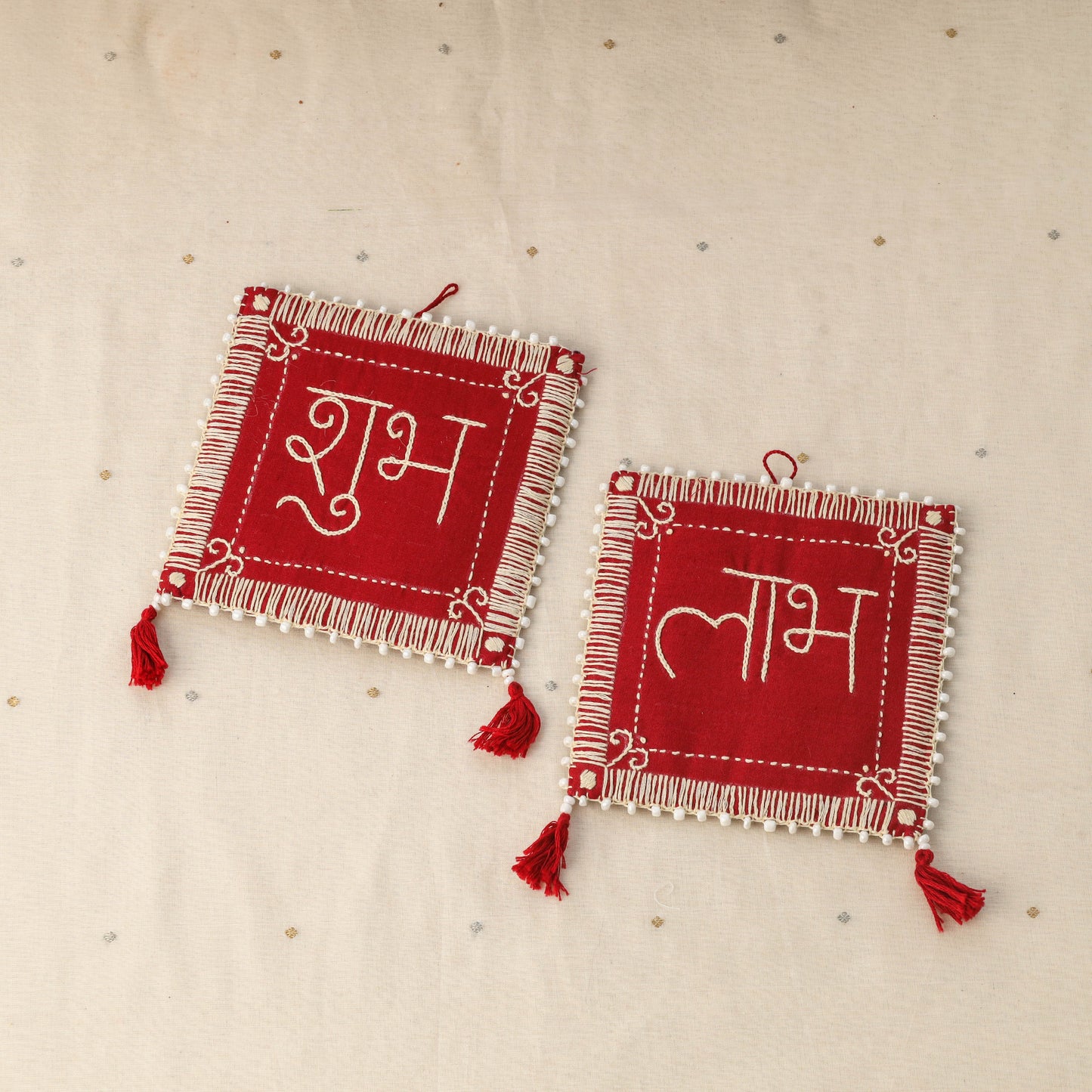 Diwali gift hamper - festive shubh laabh aipan art & bamboo