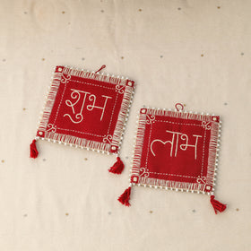 Diwali gift hamper - festive shubh laabh aipan art & bamboo