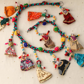 Diwali gift hamper - festive thread braided kathputli toran