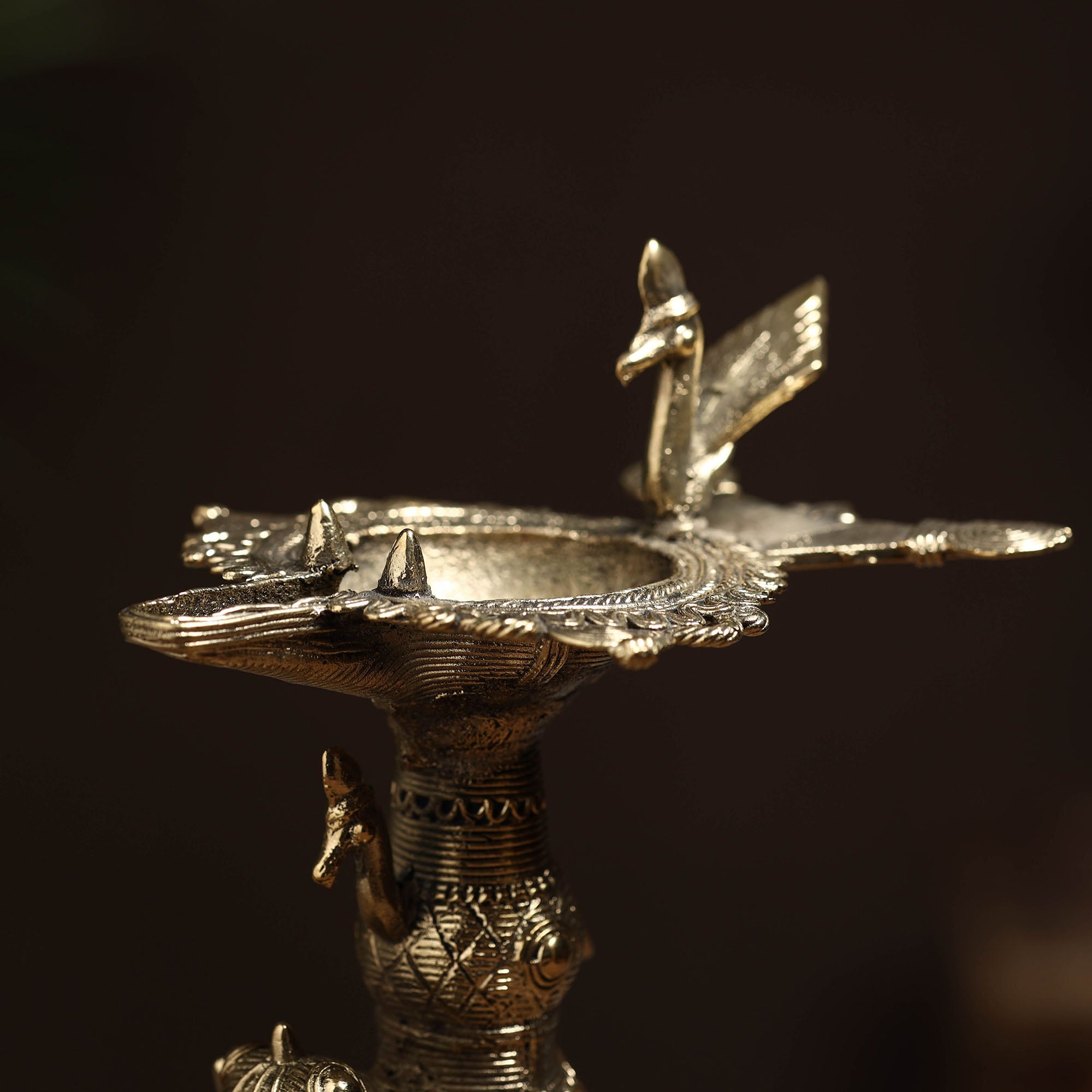   Diya - Tribal Odisha Dokra Handmade Decor Item  Online at iTokri.com 