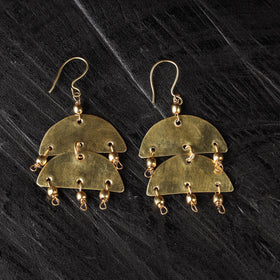Dokra brass handcrafted earrings 23