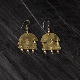 Dokra brass handcrafted earrings 23