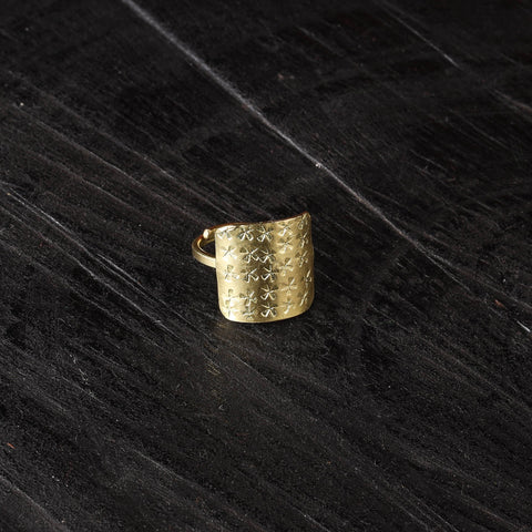 Dokra brass handcrafted ring (adjustable) 14