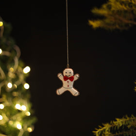 Shop Doll - Handmade Threadwork Stuffed Christmas Ornament