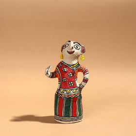 Hand Painted Paper Mache Decor 