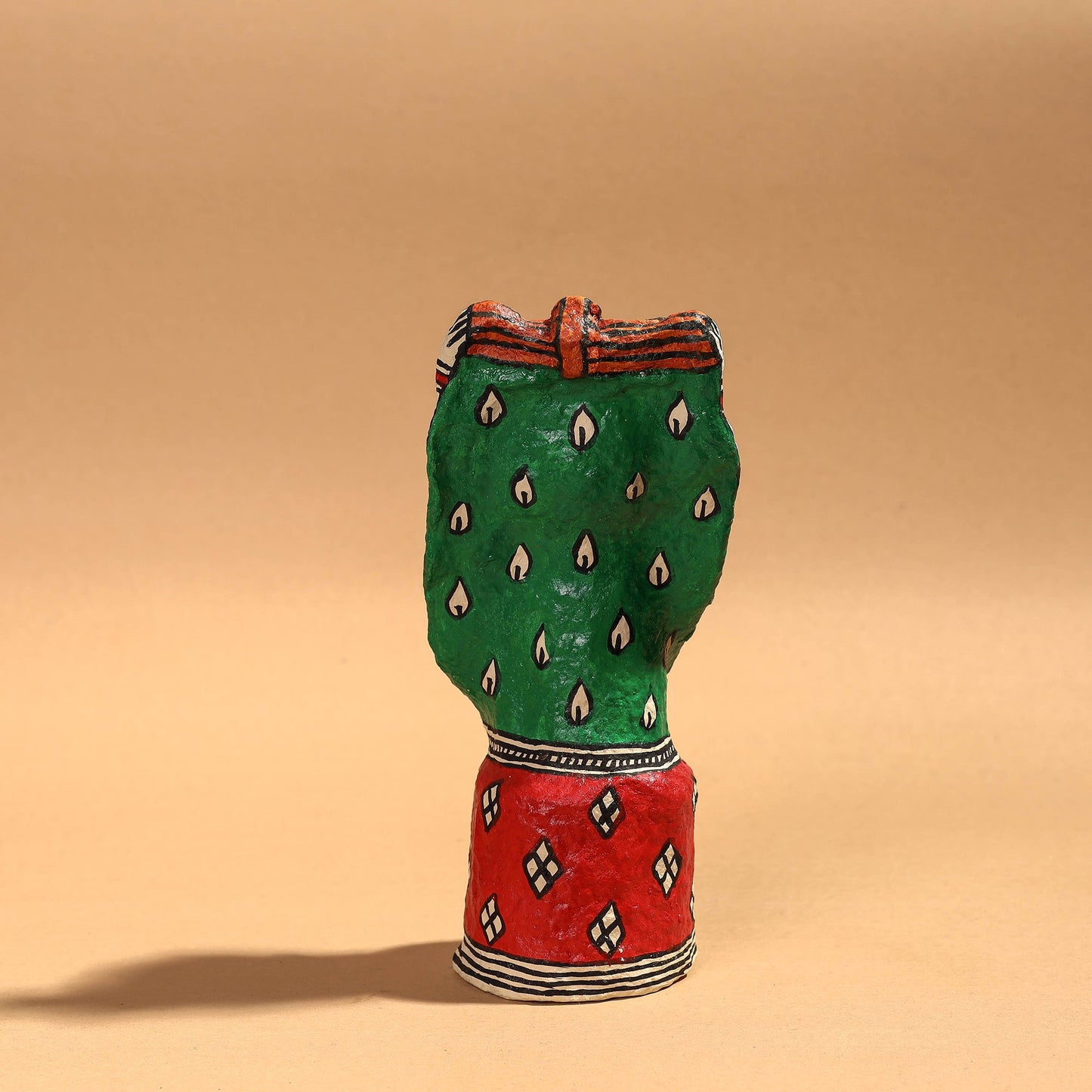 Buy Doll - Madhubani Handpainted Paper Mache Home Decor Item Online l iTokri.com