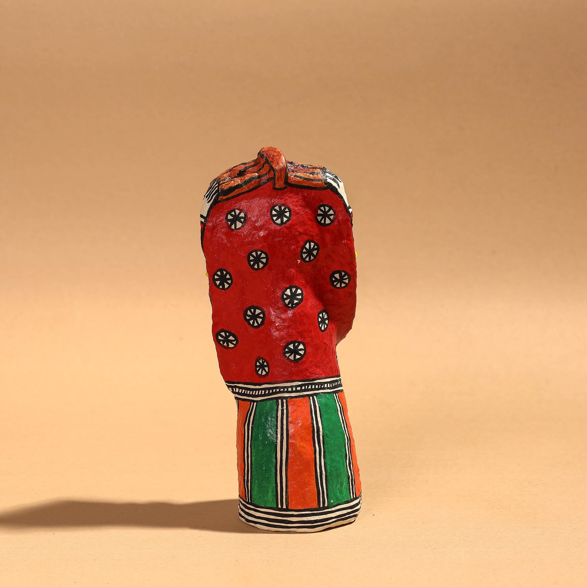  Doll - Madhubani Handpainted Paper Mache Home Decor Item 
