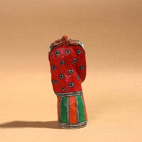  Doll - Madhubani Handpainted Paper Mache Home Decor Item 
