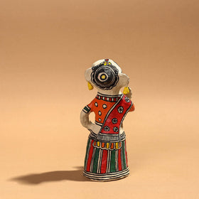 Buy Doll - Madhubani Handpainted Paper Mache Home Decor Item Online l iTokri.com