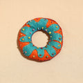  Donut - Handcrafted Embroidered Felt & Beadwork Paperweight