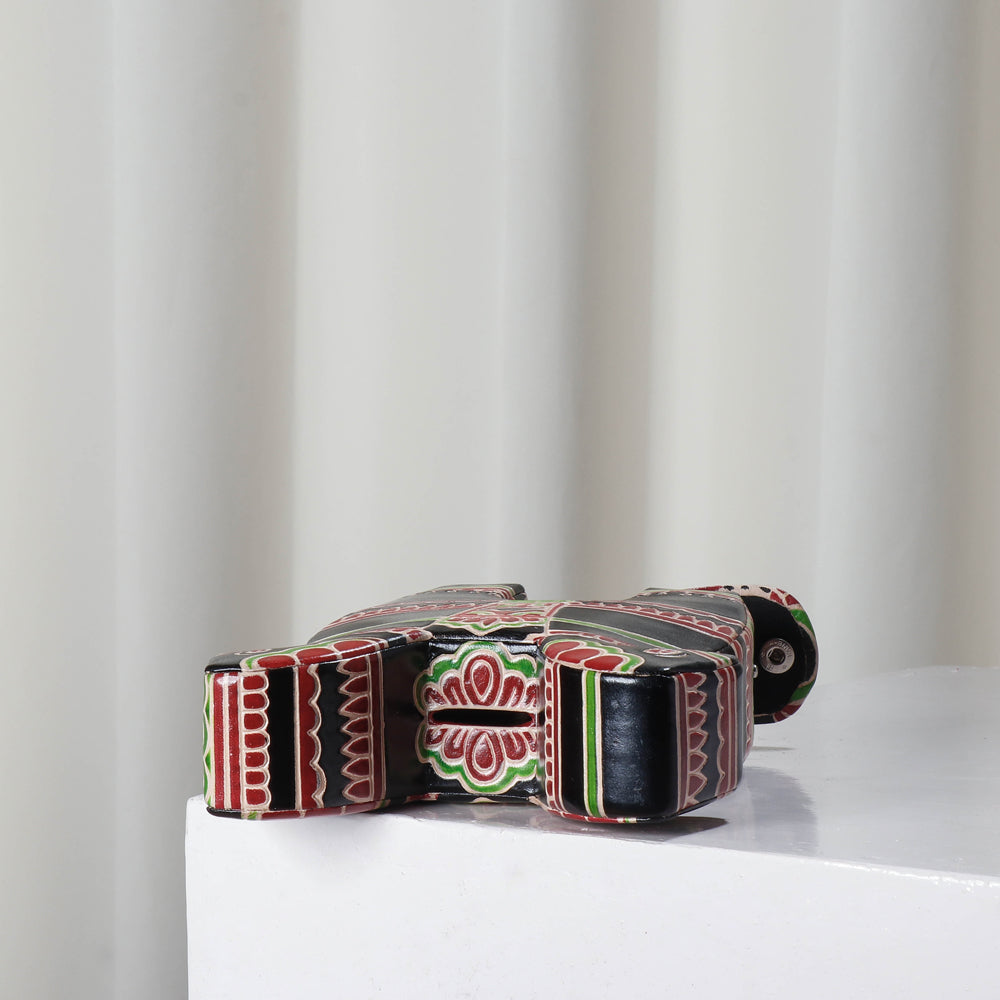  Handcrafted Leather Money Bank 