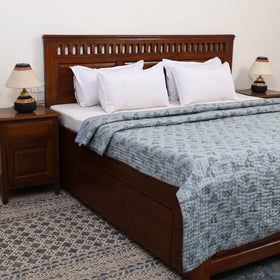  Double - Tagai Work Plain Cotton Quilt