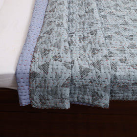  Double - Tagai Work Plain Cotton Quilt