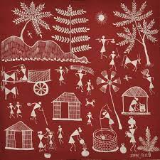 Maharashtrian tribal art - warli painting